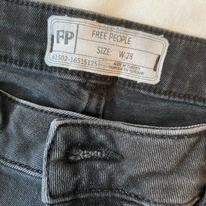 Free People Jeans - fringed bottom